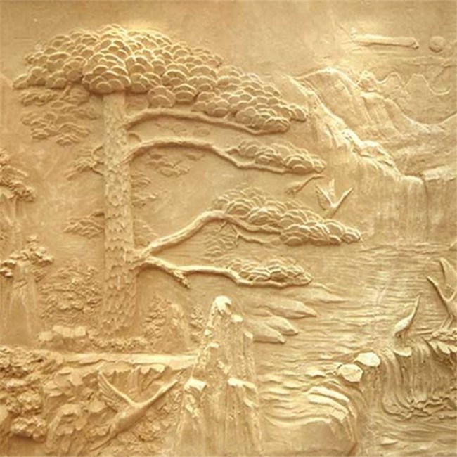 Sandstone decoration panels